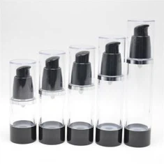 Kosmeettinen muovi ilmanpainotteinen pullo